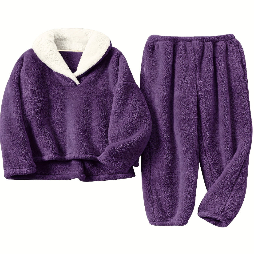 Usaro | Loungewear-Set Aus Flanell