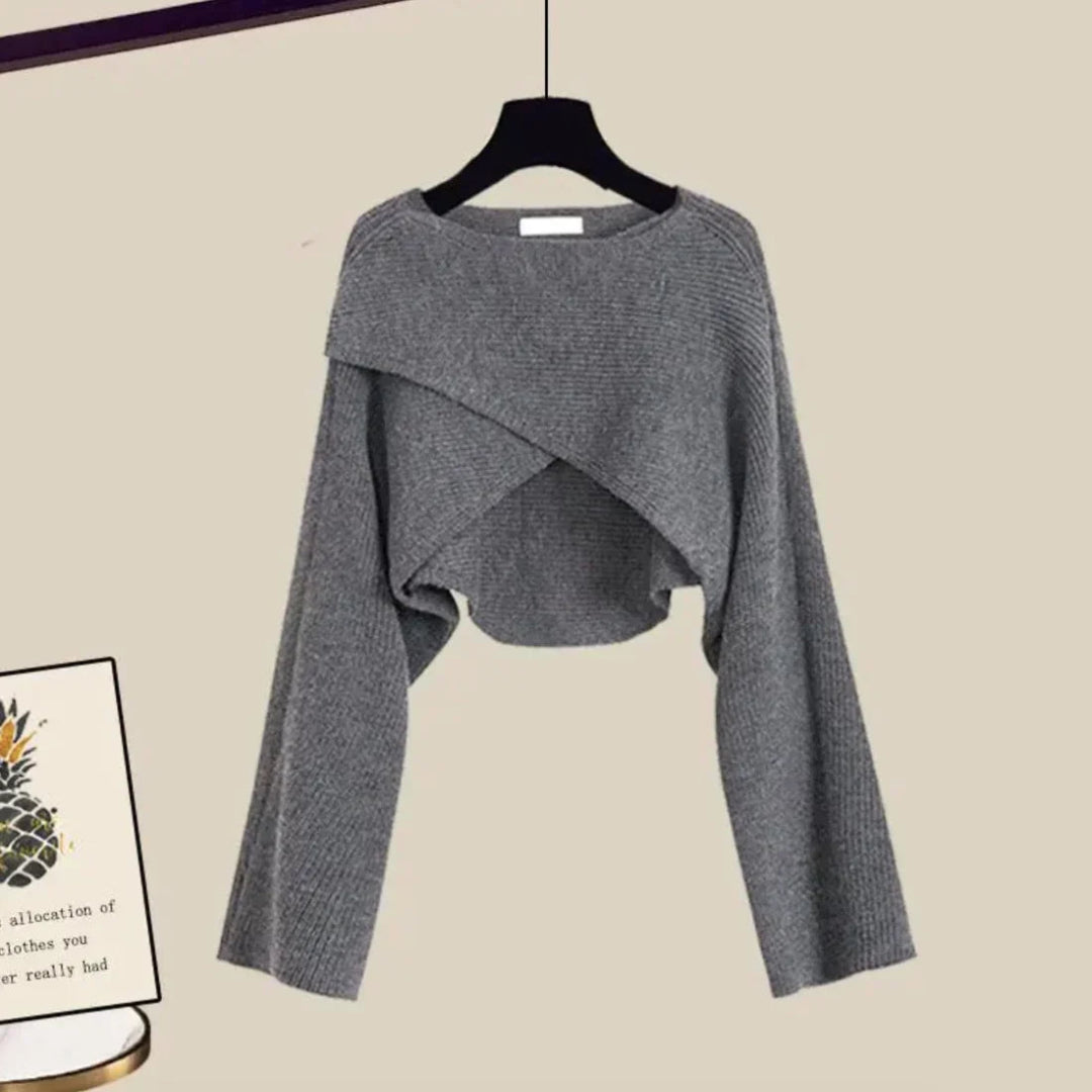 Mia | Cashmere Langarmset dreiteilig