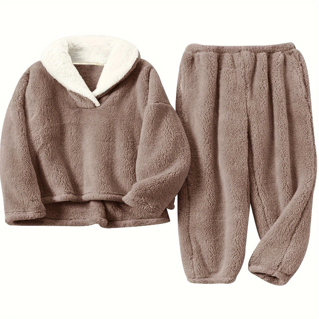 Usaro | Loungewear-Set Aus Flanell