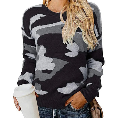 Elisabeth | Camouflage Pullover