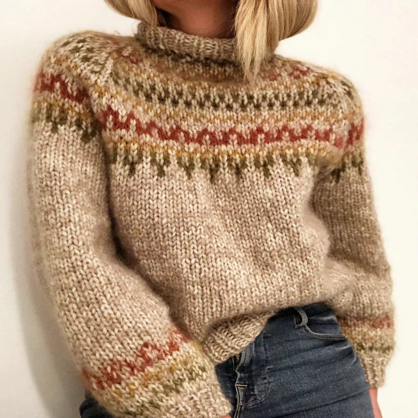 Enna | Gestrickter Rollkragenpullover