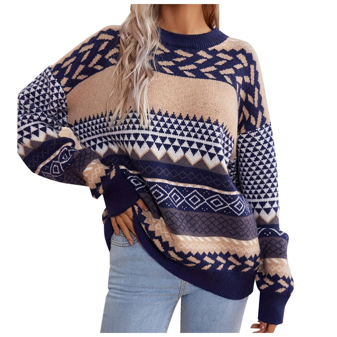 Marlie™ | Retro Strickpullover