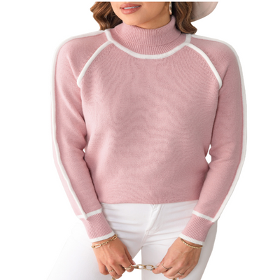 Usaro | Pullover Mit Hohem Kragen