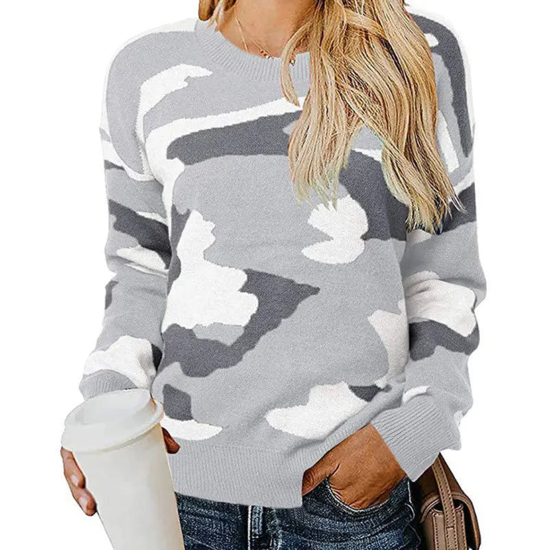 Elisabeth | Camouflage Pullover