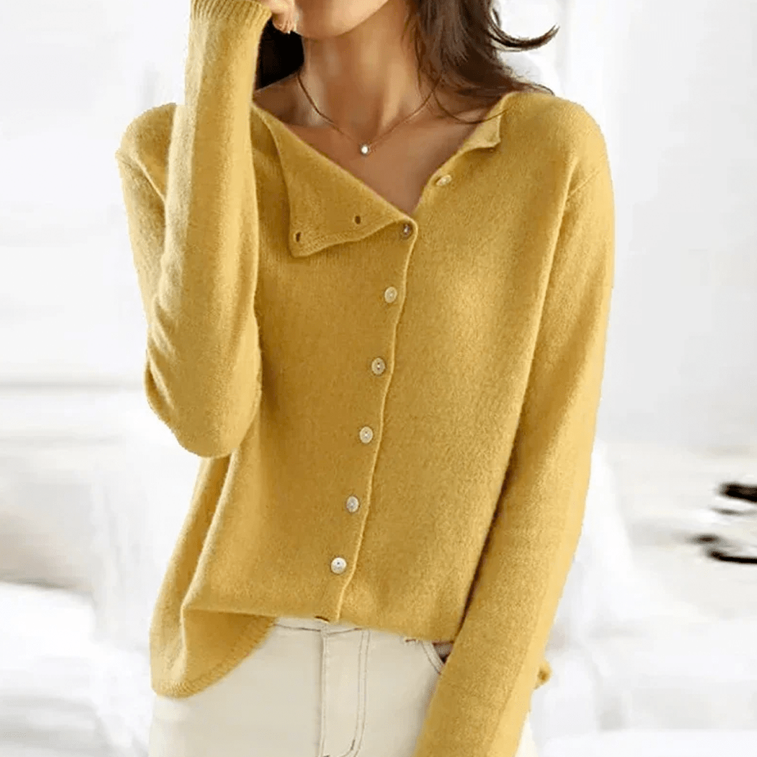 Jolyn | Eleganter Woll Cardigan